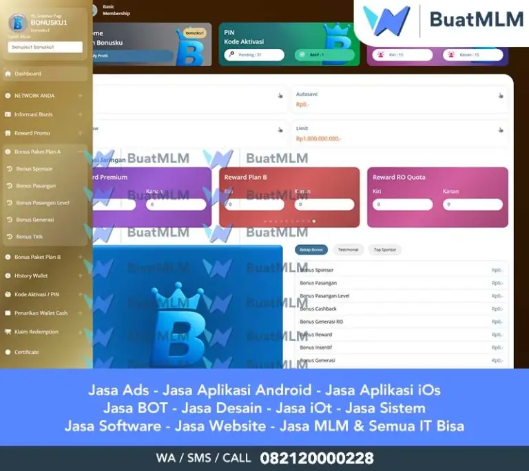 Jasa Pembuatan Website MLM Tanggamus