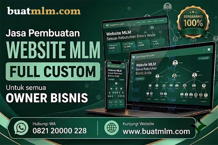 jasa pembuatan website mlm spesialis ahlinya mlm